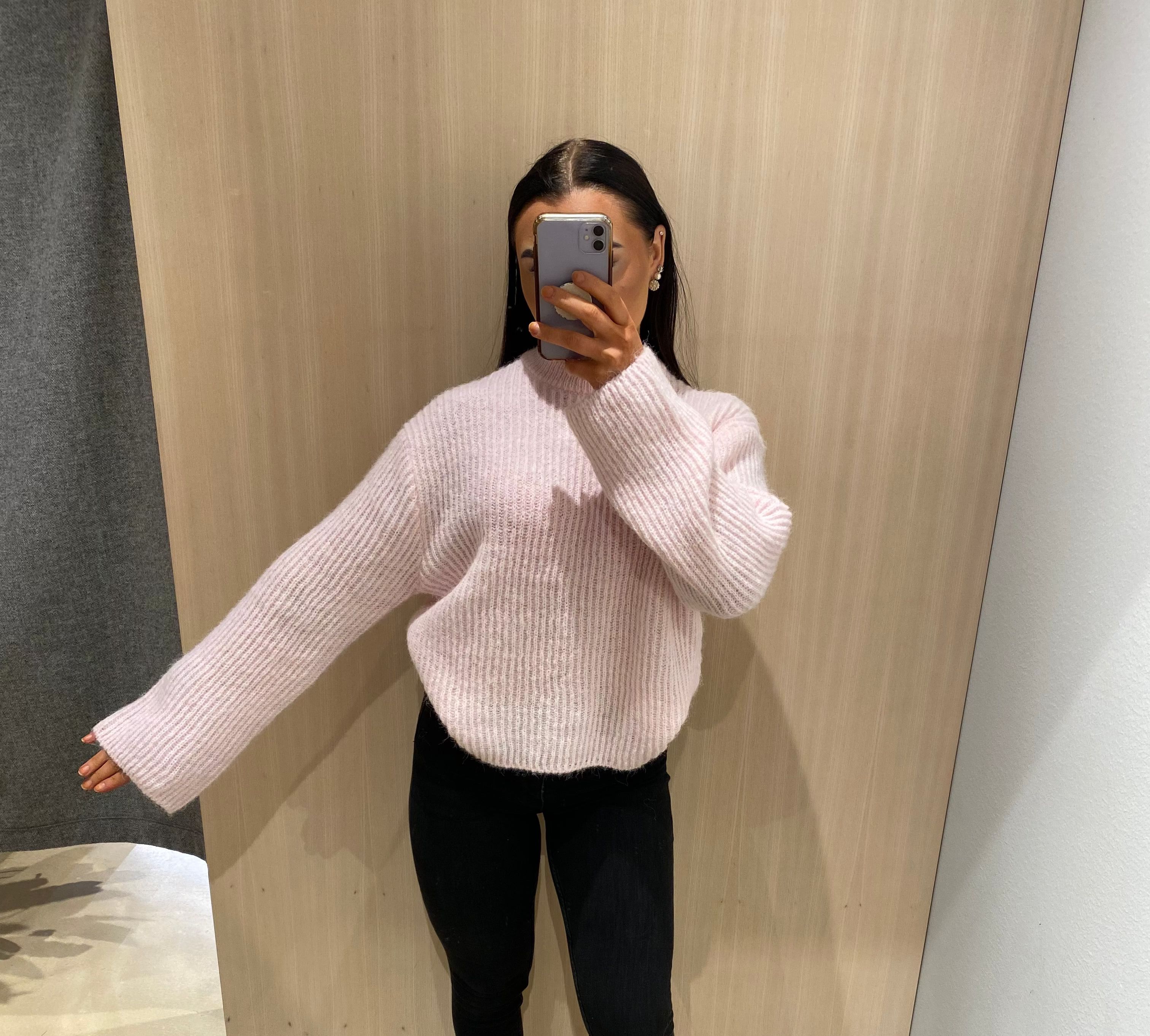 VIELLIS Pullover - Cherry Blossom